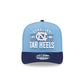 North Carolina Tar Heels College Stripe 9FIFTY A-Frame Snapback Hat