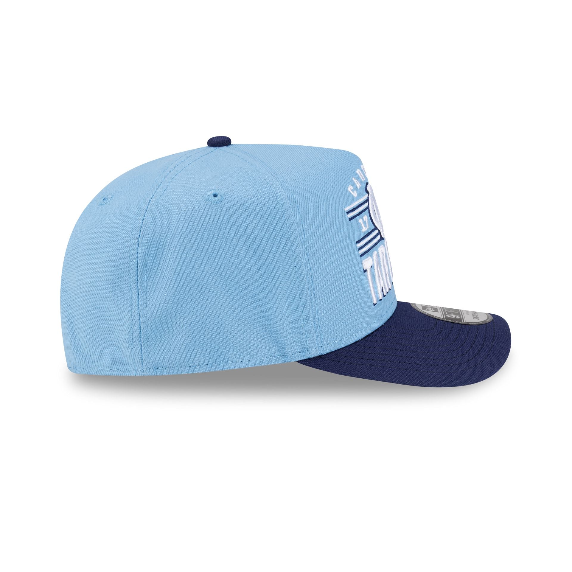 North Carolina Tar Heels College Stripe 9FIFTY A-Frame Snapback Hat