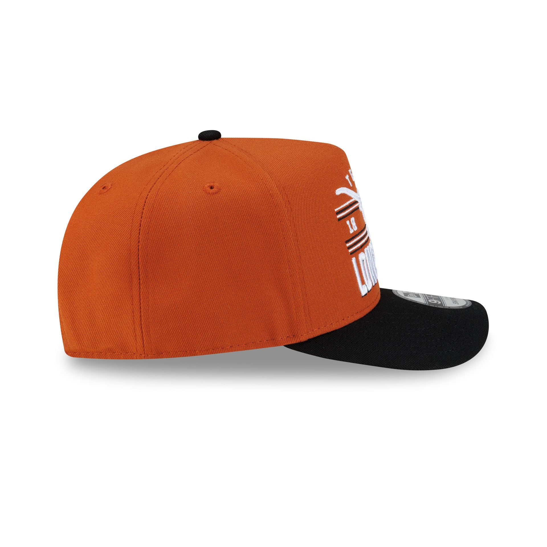 Texas Longhorns College Stripe 9FIFTY A-Frame Snapback Hat