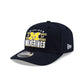 Michigan Wolverines College Stripe 9SEVENTY Stretch-Snap Hat