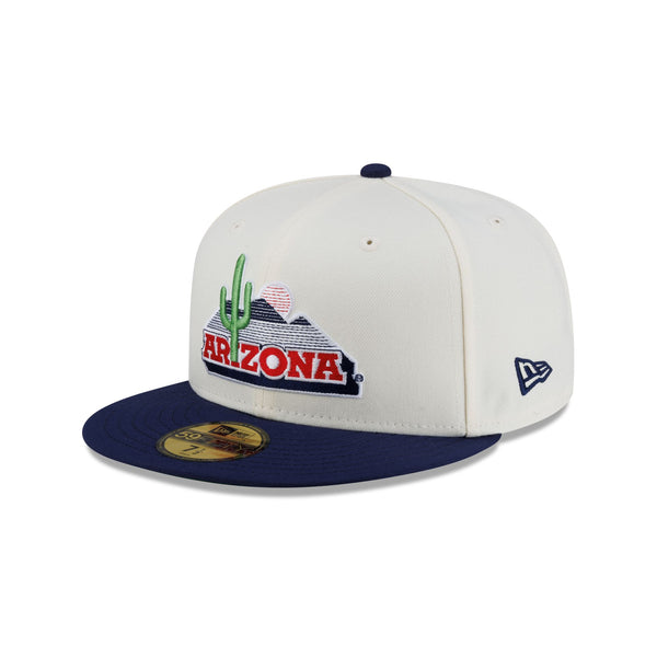 Arizona Wildcats Vault Chrome 59FIFTY Fitted Hat – New Era Cap