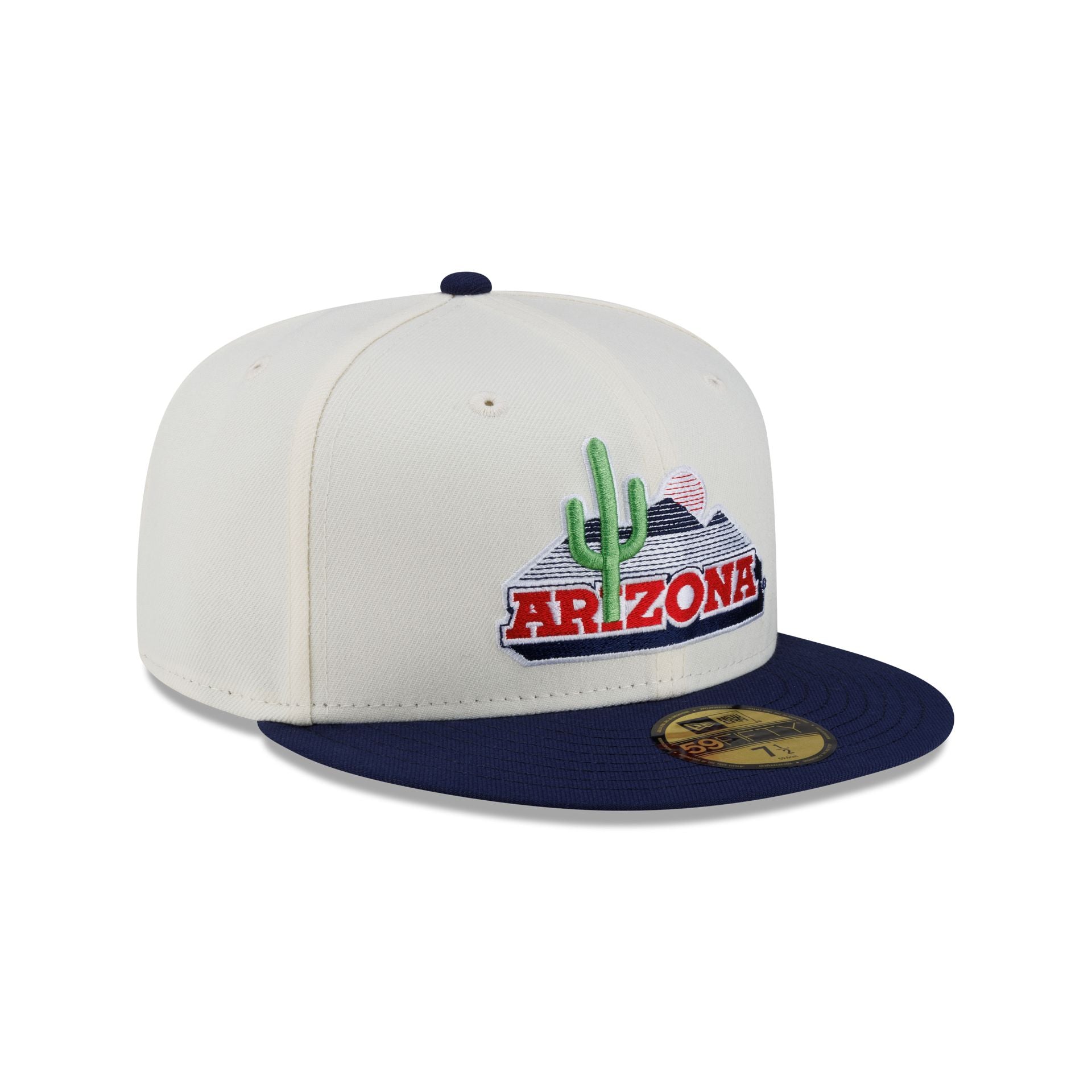 Arizona Wildcats Vault Chrome 59FIFTY Fitted Hat