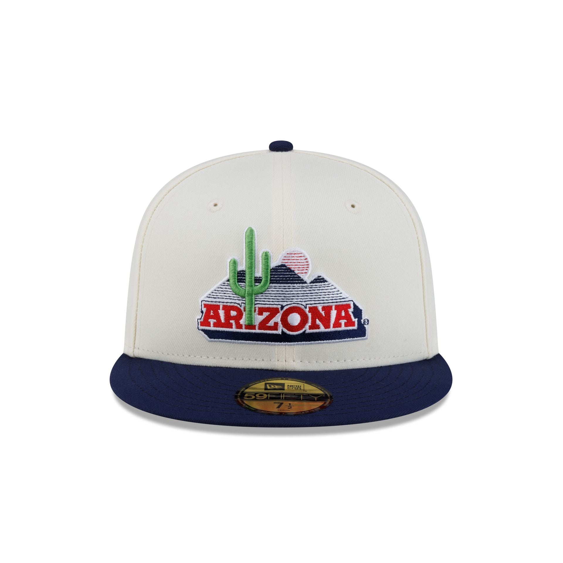 Arizona Wildcats Vault Chrome 59FIFTY Fitted Hat