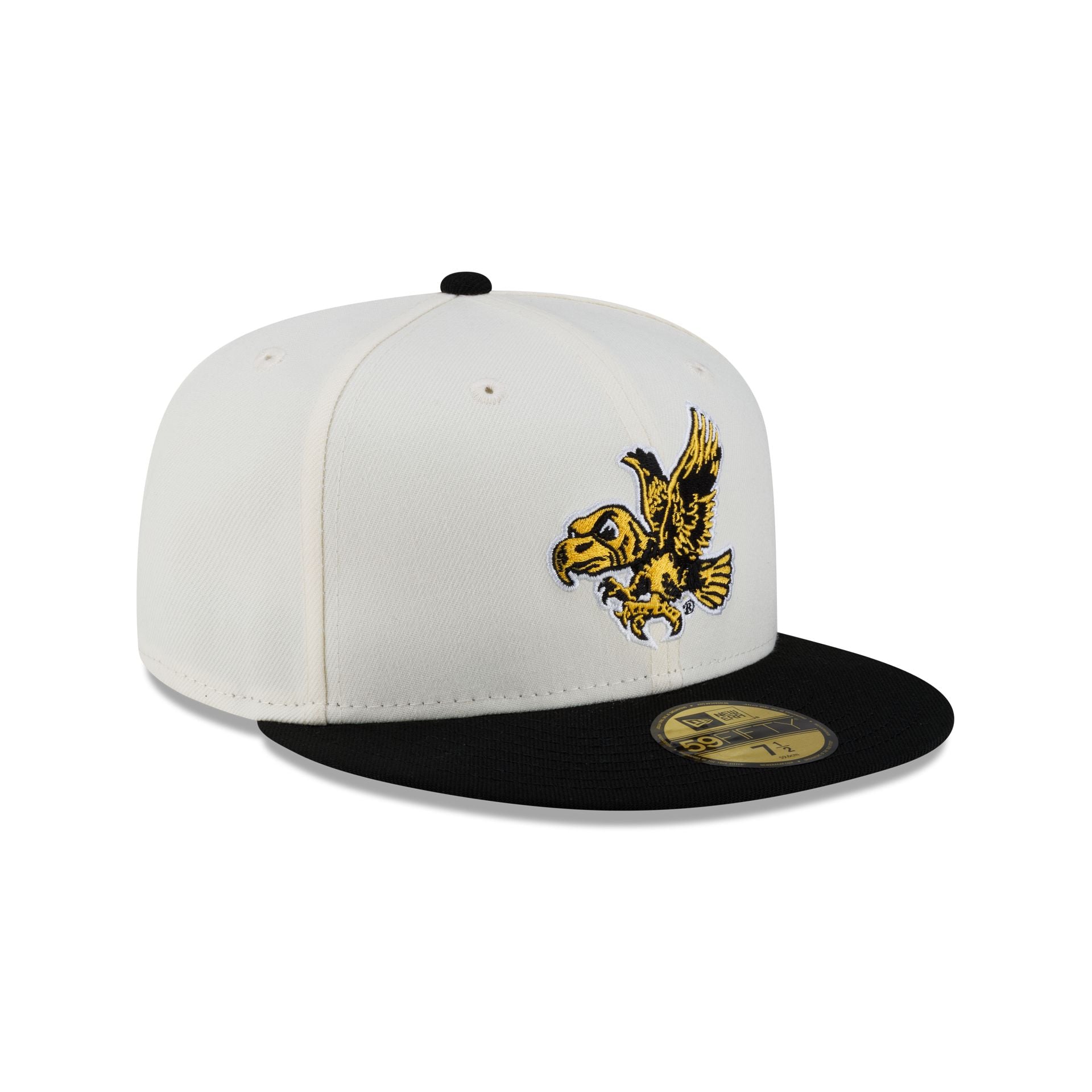 Iowa Hawkeyes Vault Chrome 59FIFTY Fitted Hat