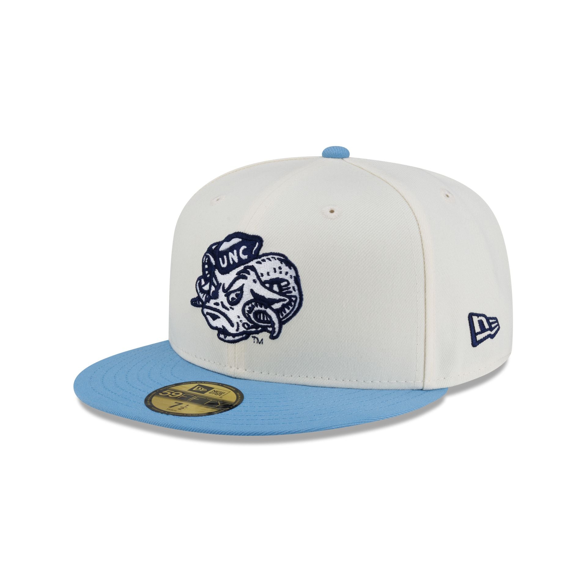 North Carolina Tar Heels Vault Chrome 59FIFTY Fitted Hat