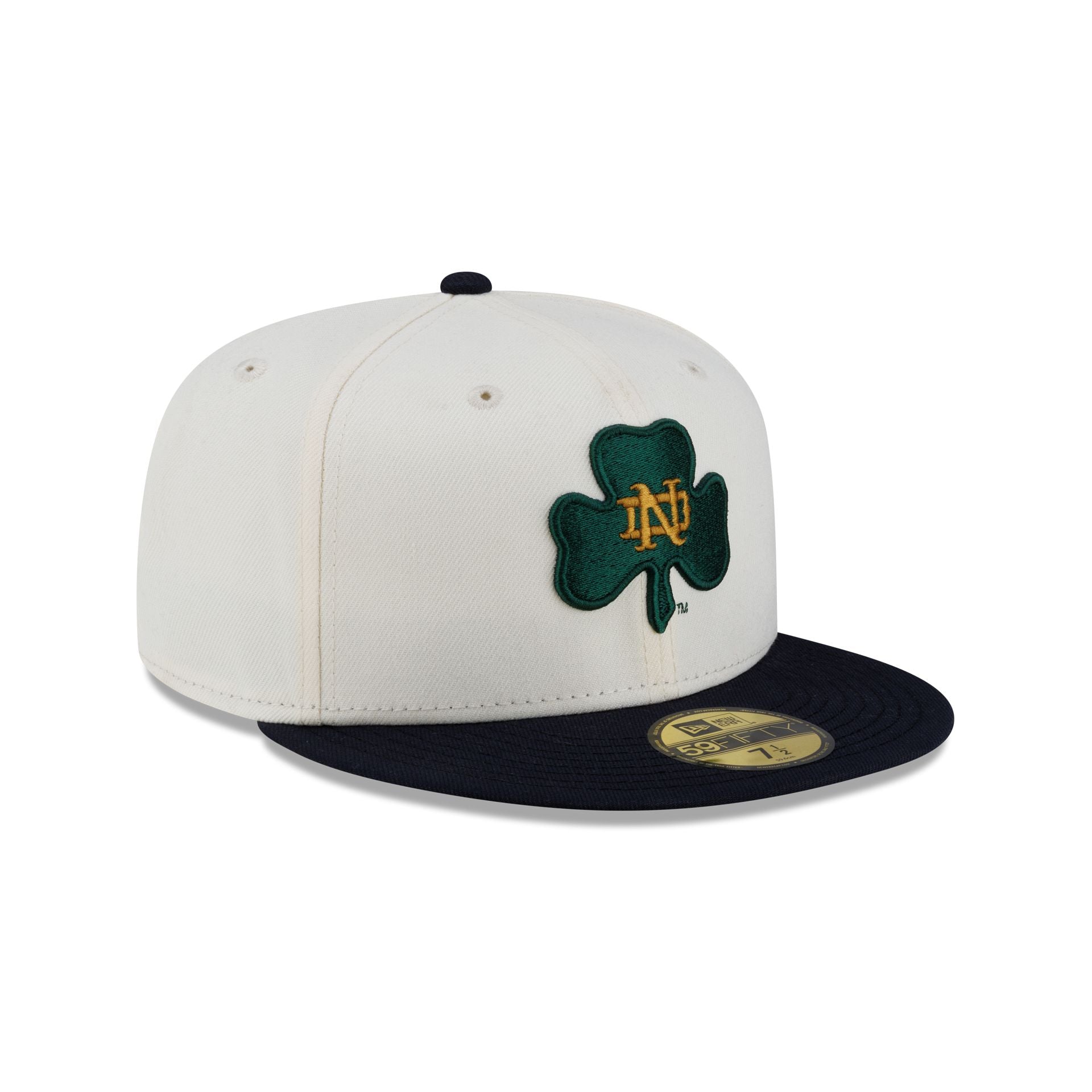 Notre Dame Fighting Irish Vault Chrome 59FIFTY Fitted Hat