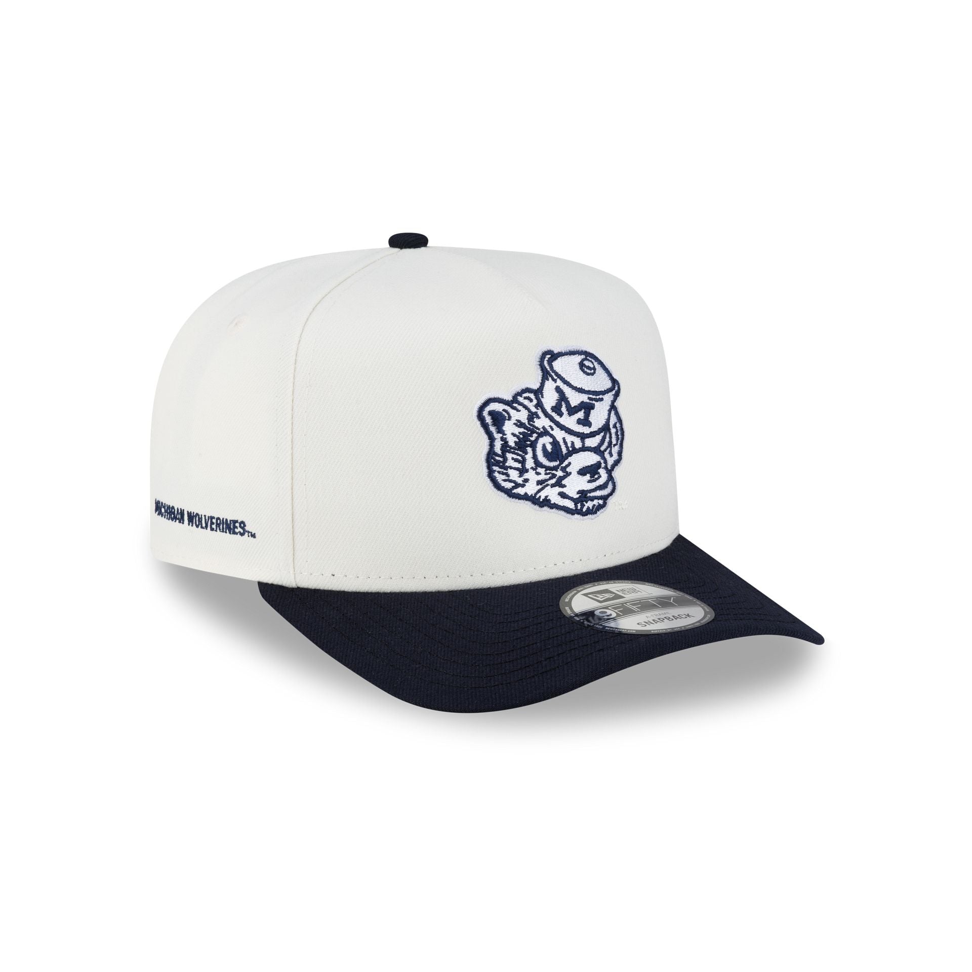 Michigan Wolverines Vault Chrome 9FIFTY A-Frame Snapback Hat