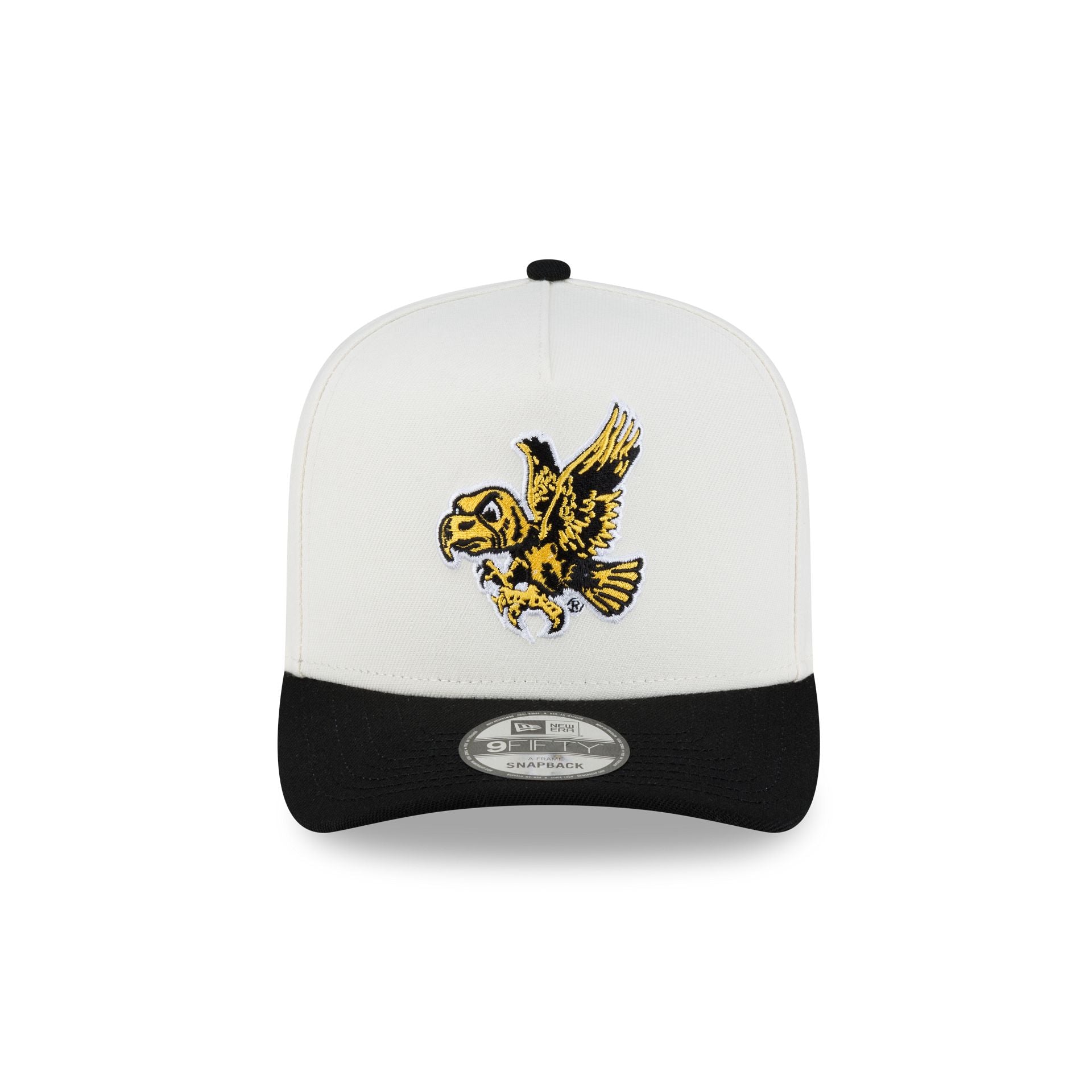 Iowa Hawkeyes Vault Chrome 9FIFTY A-Frame Snapback Hat