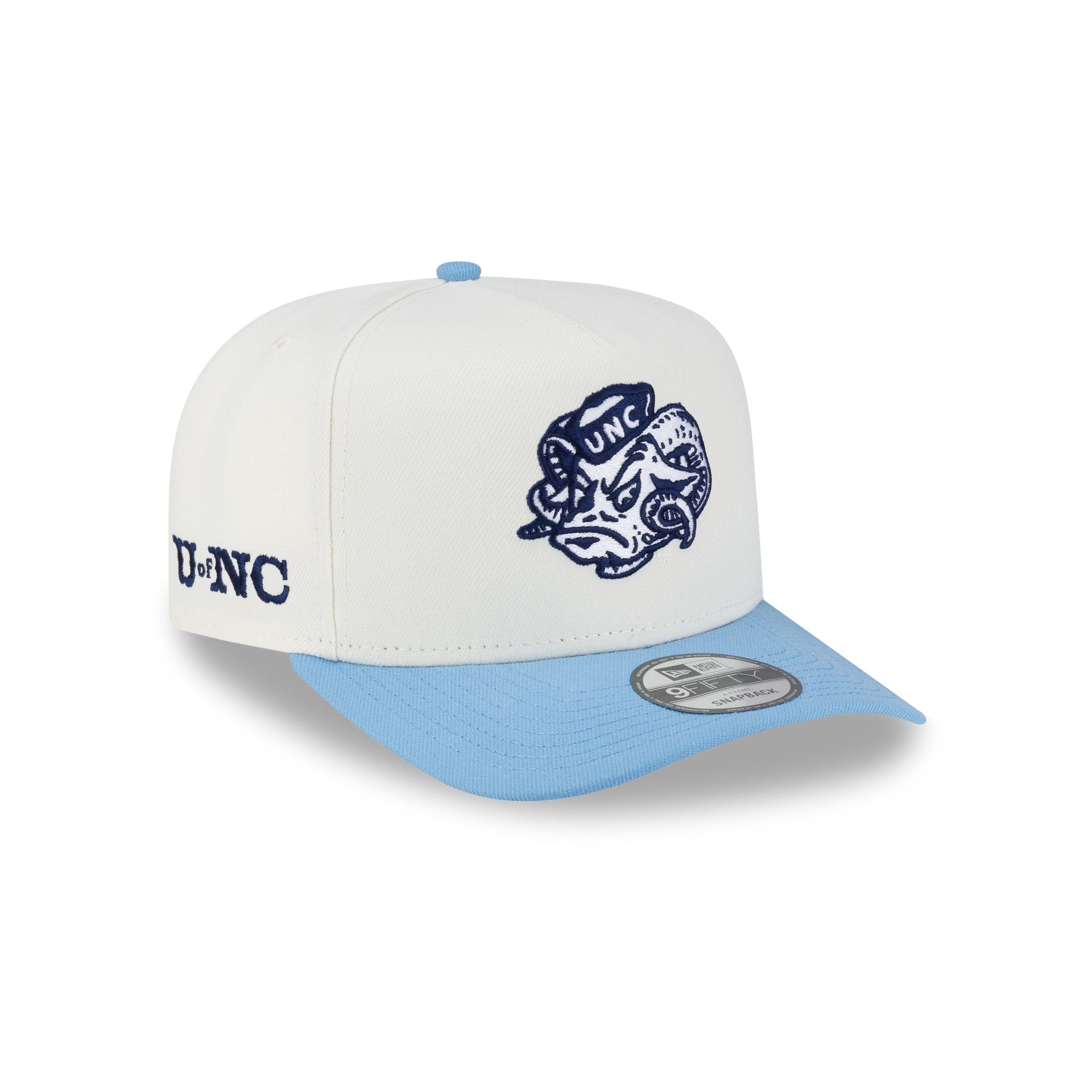 North Carolina Tar Heels Vault Chrome 9FIFTY A-Frame Snapback Hat