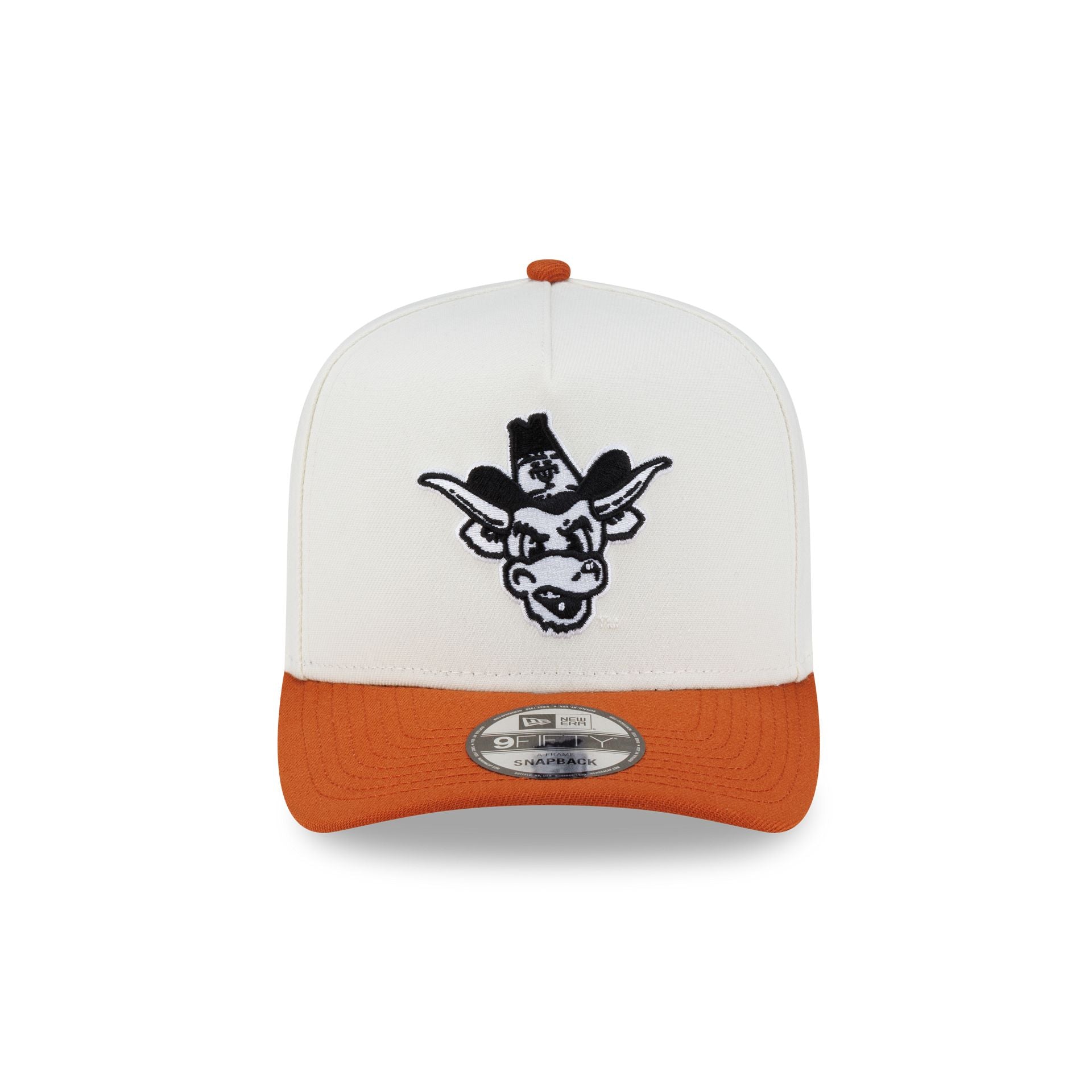 Texas Longhorns Vault Chrome 9FIFTY A-Frame Snapback Hat