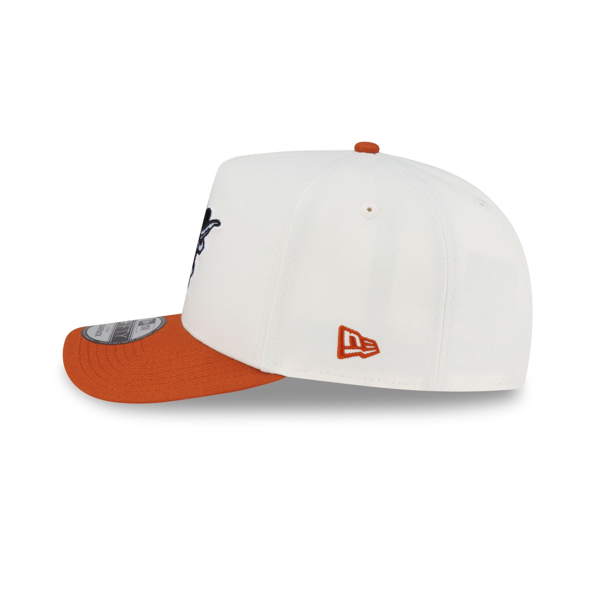 Texas Longhorns Vault Chrome 9FIFTY A-Frame Snapback Hat