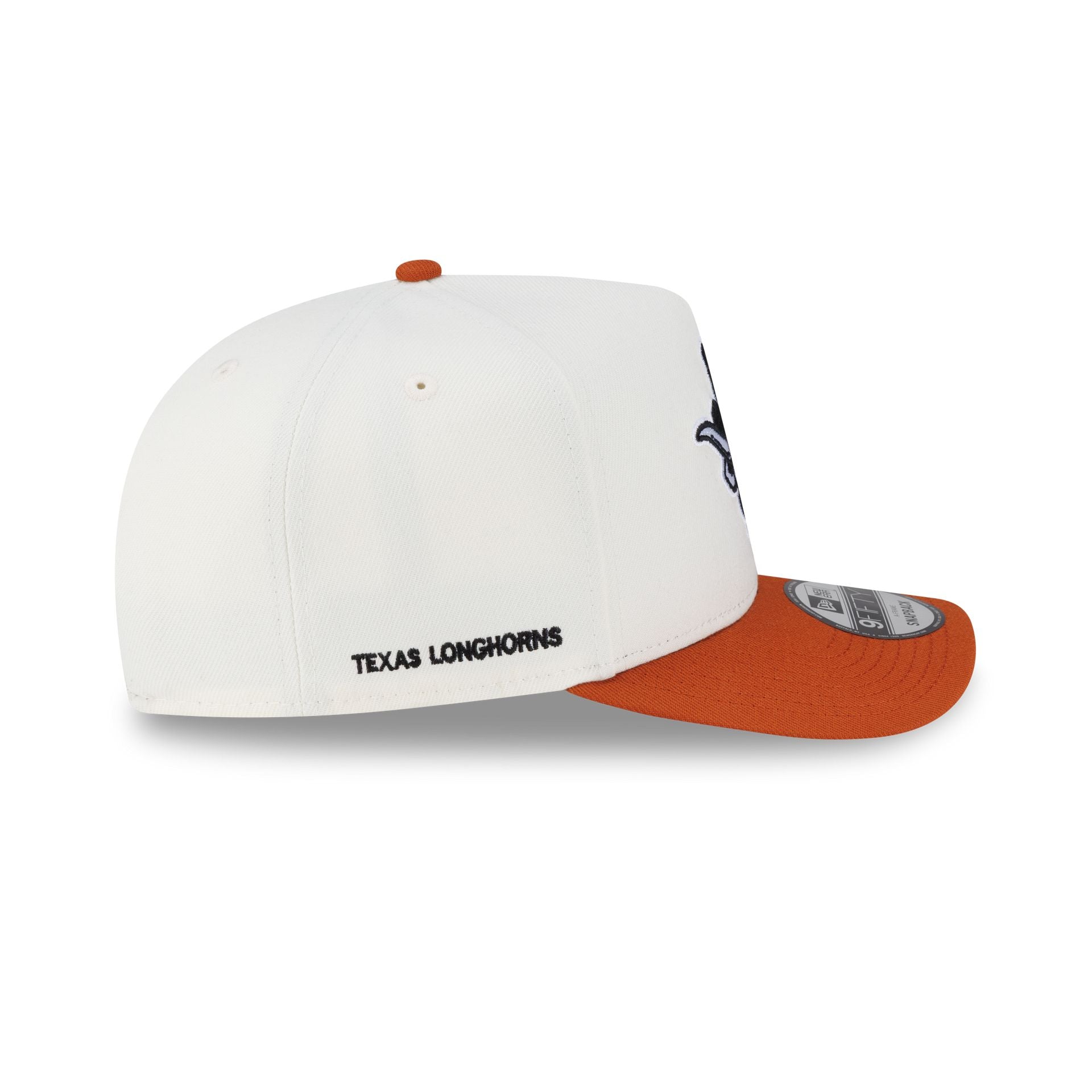 Texas Longhorns Vault Chrome 9FIFTY A-Frame Snapback Hat