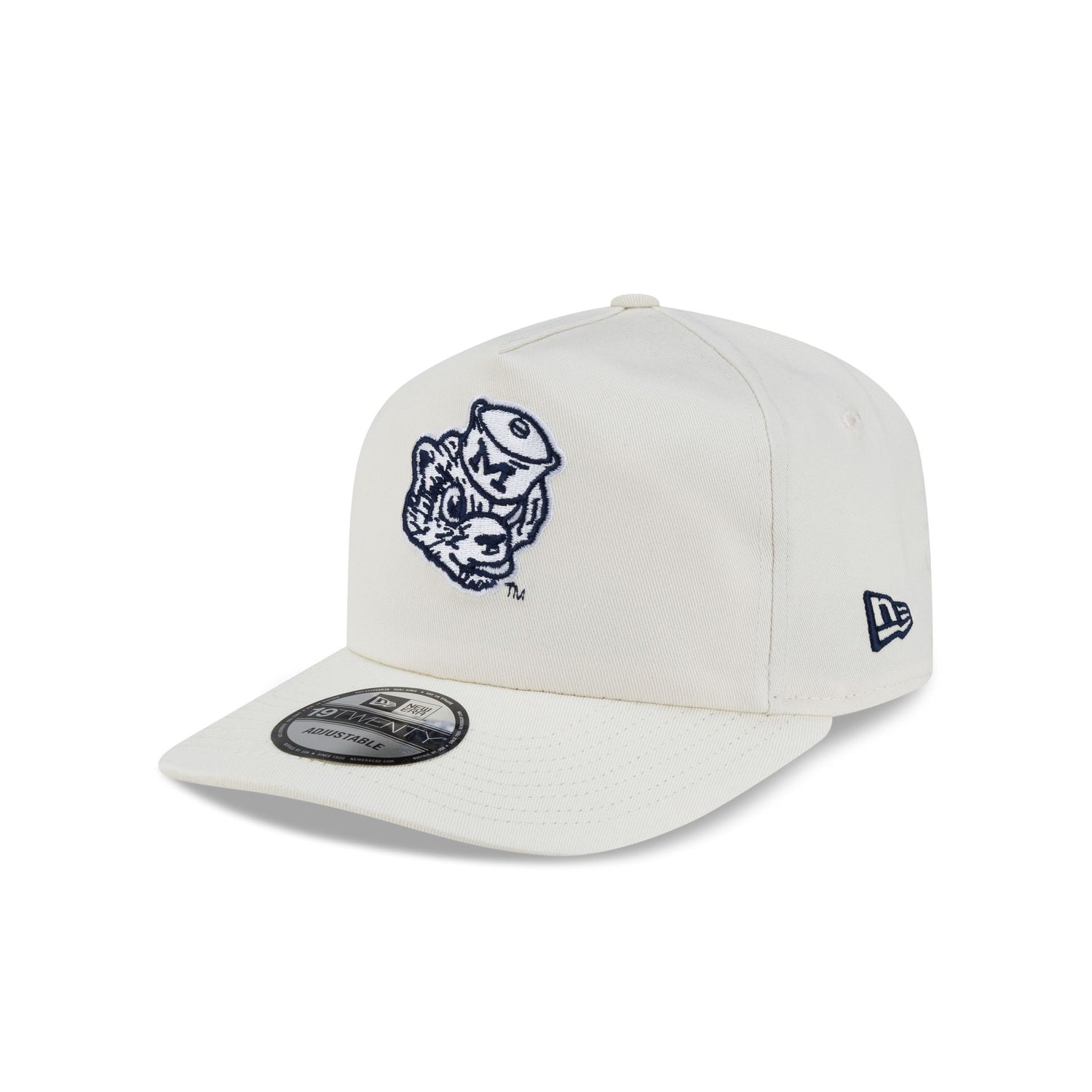 Michigan Wolverines Vault Chrome 19TWENTY Snapback Hat