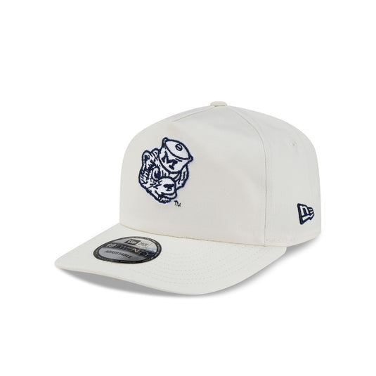 Michigan Wolverines Vault Chrome 19TWENTY Snapback Hat