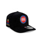 Detroit Pistons 1989 Finals Black & Gold Corduroy 19TWENTY Adjustable Hat