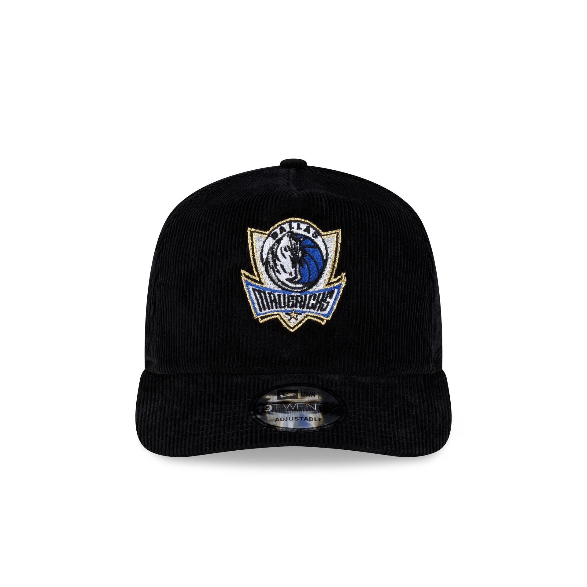 Dallas Mavericks 2011 Finals Black & Gold Corduroy 19TWENTY Adjustable Hat