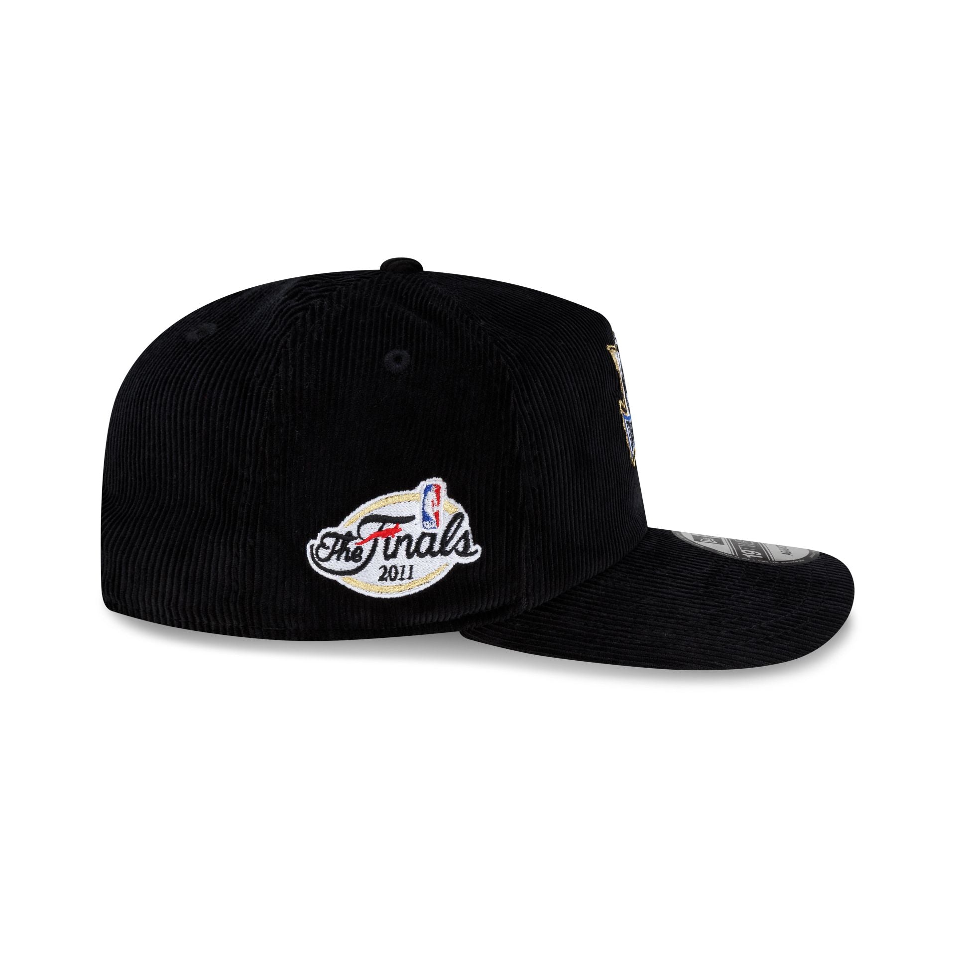 Dallas Mavericks 2011 Finals Black & Gold Corduroy 19TWENTY Adjustable Hat