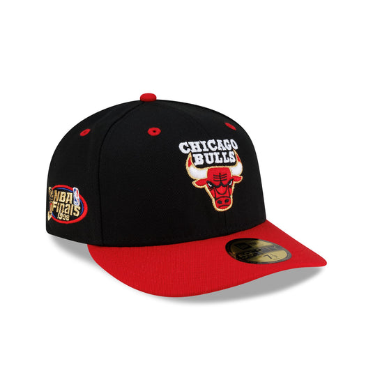Chicago Bulls 1998 Finals Black & Gold 59FIFTY Fitted Hat - New Era Cap