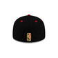 Portland Trail Blazers 1990 Finals Black & Gold 59FIFTY Fitted Hat