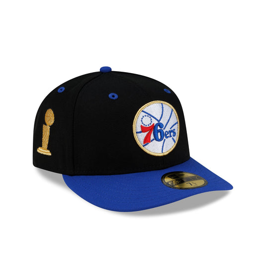 Philadelphia 76ers 1983 Finals Black & Gold 59FIFTY Fitted Hat - New Era Cap