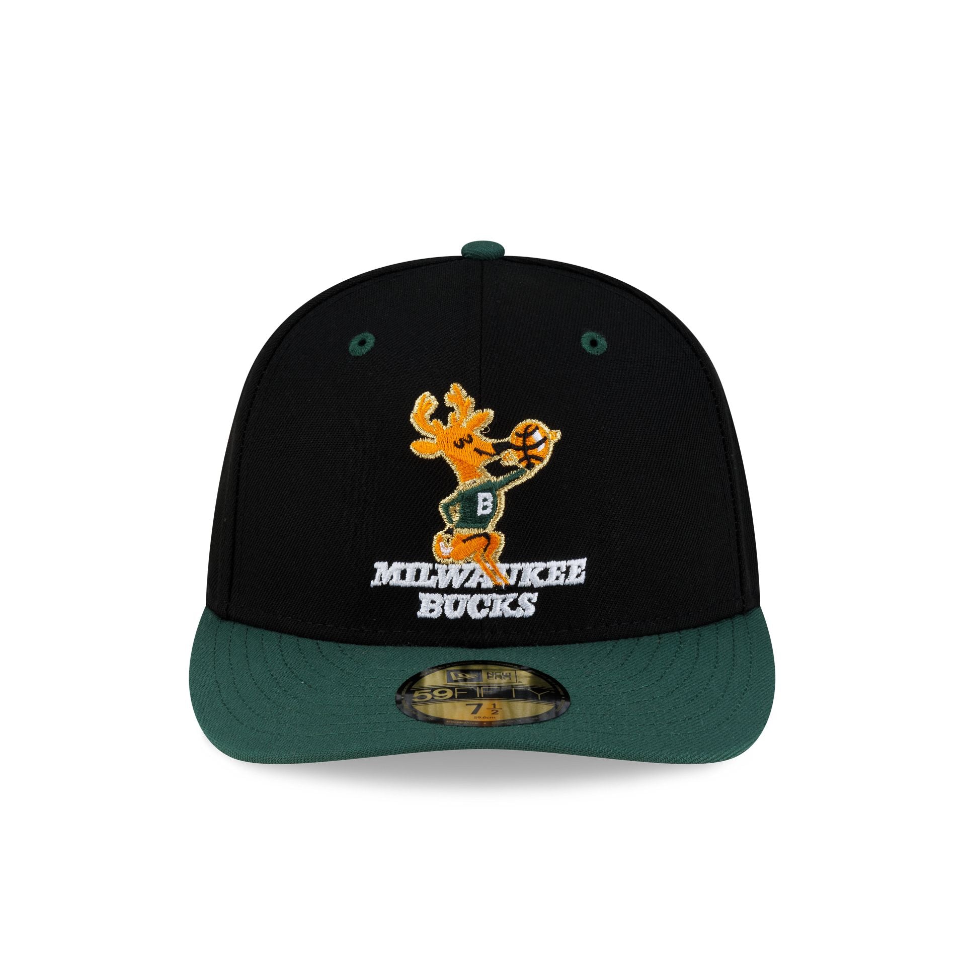 Milwaukee Bucks 1971 Finals Black & Gold 59FIFTY Fitted Hat