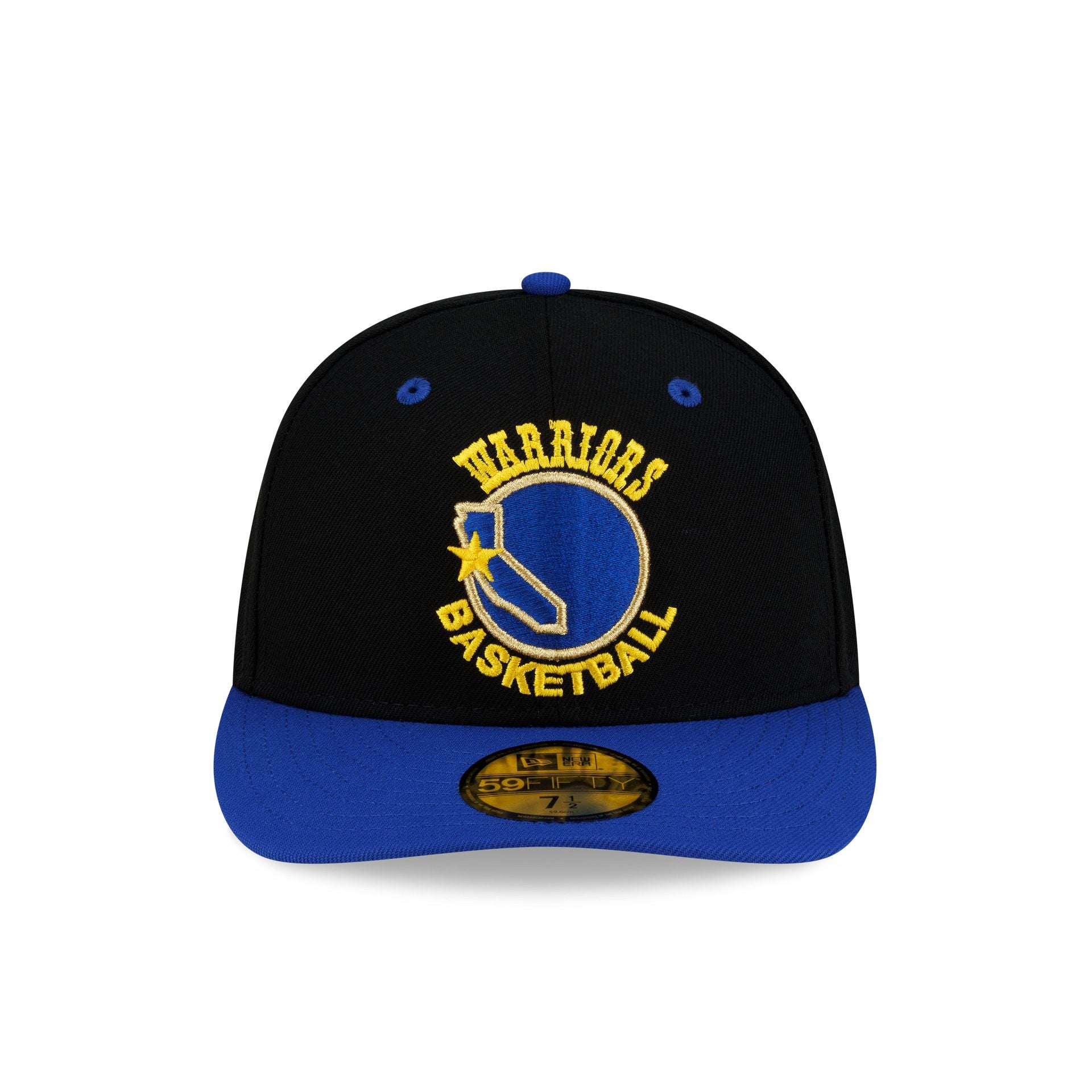 Golden State Warriors 1975 Finals Black & Gold 59FIFTY Fitted Hat