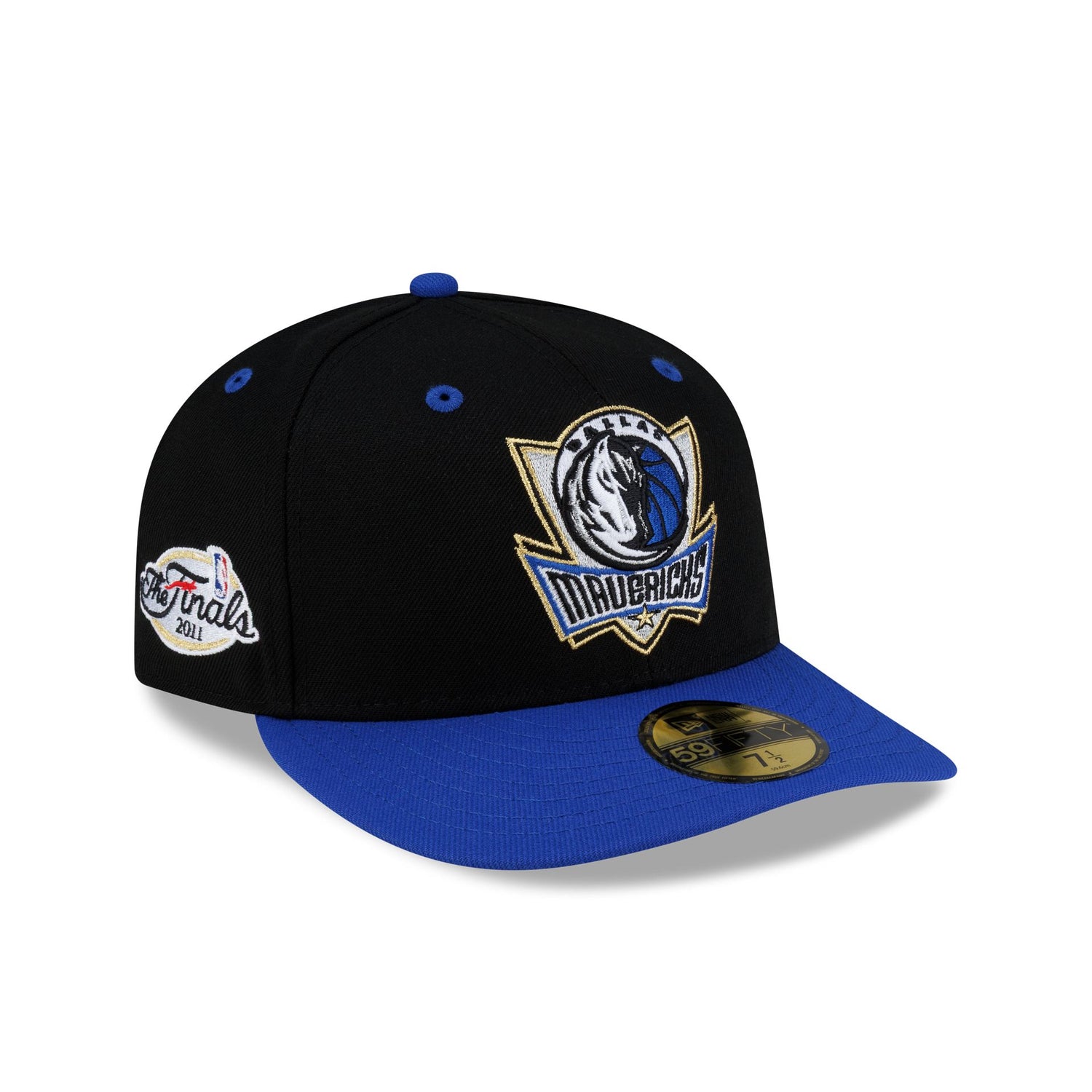 Dallas Mavericks 2011 Finals Black & Gold 59FIFTY Fitted Hat