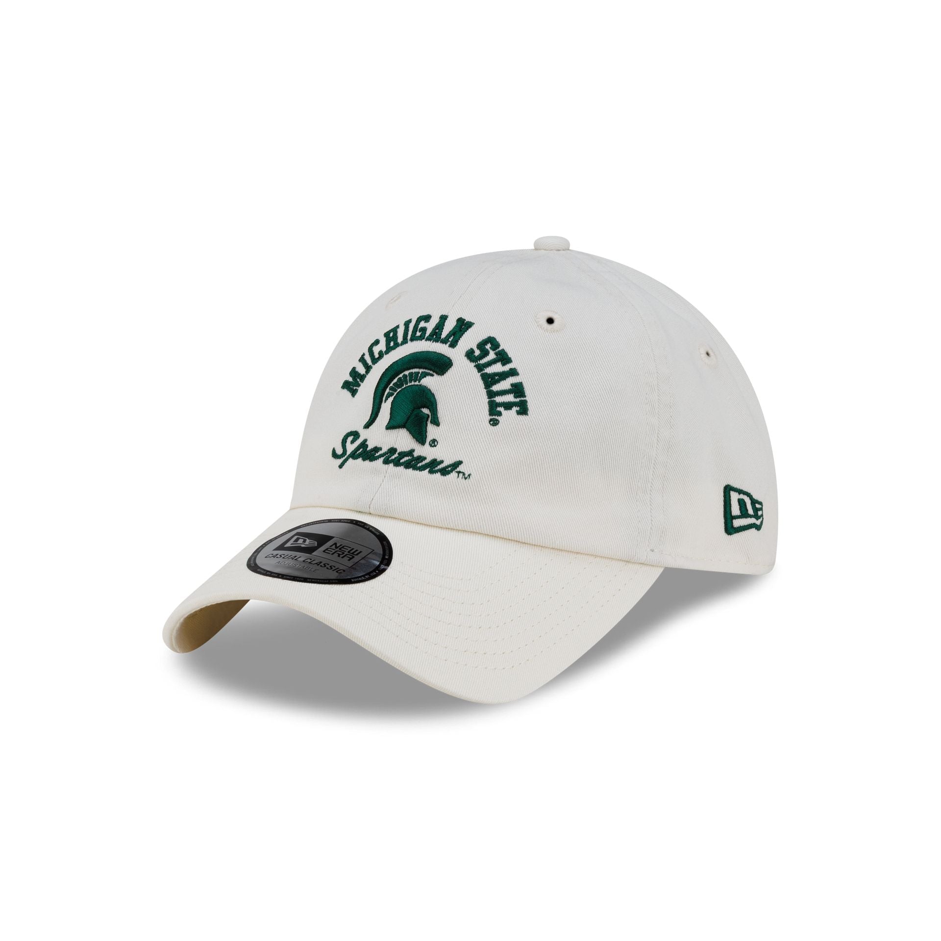 Michigan State Spartans College Arch Chrome Casual Classic Adjustable Hat
