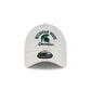 Michigan State Spartans College Arch Chrome Casual Classic Adjustable Hat