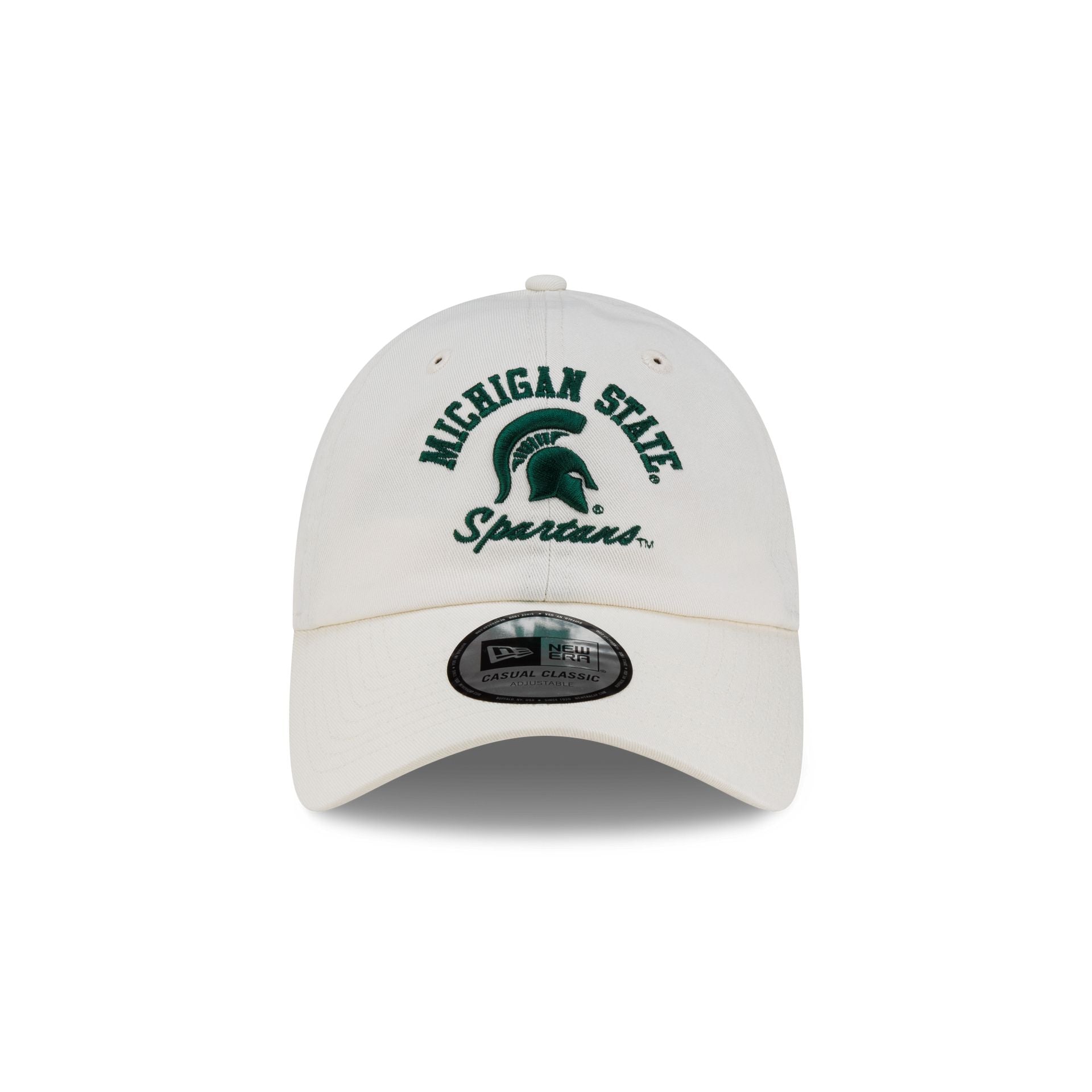 Michigan State Spartans College Arch Chrome Casual Classic Adjustable Hat