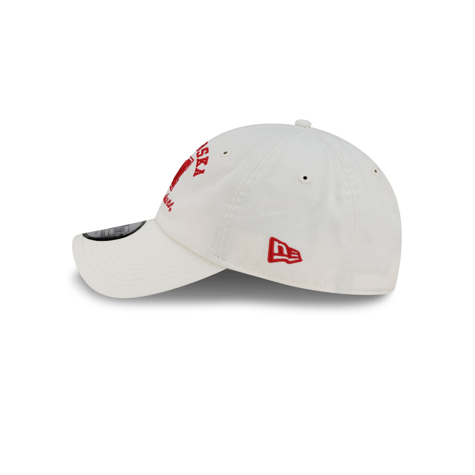 Nebraska Cornhuskers College Arch Chrome Casual Classic Adjustable Hat