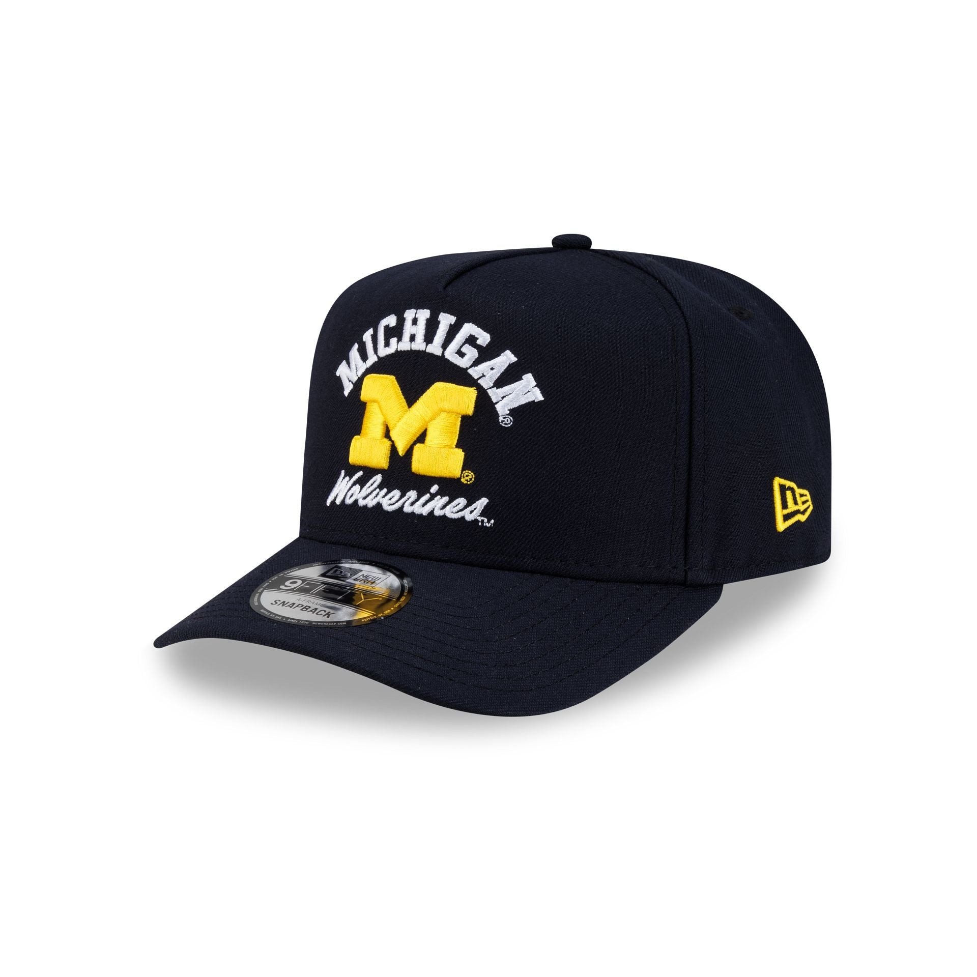 Michigan Wolverines College Arch 9FIFTY A-Frame Snapback Hat