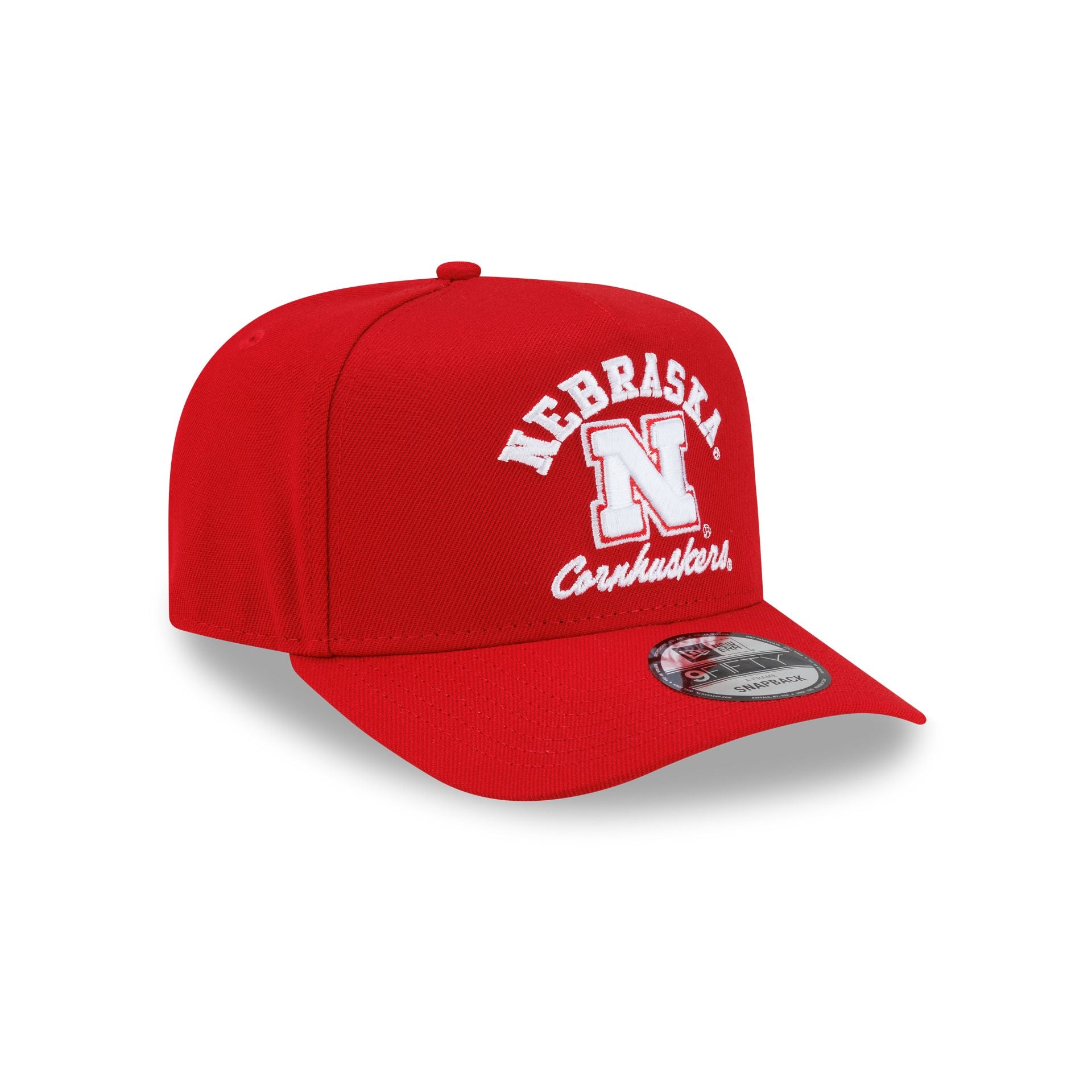 Nebraska Cornhuskers College Arch 9FIFTY A-Frame Snapback Hat