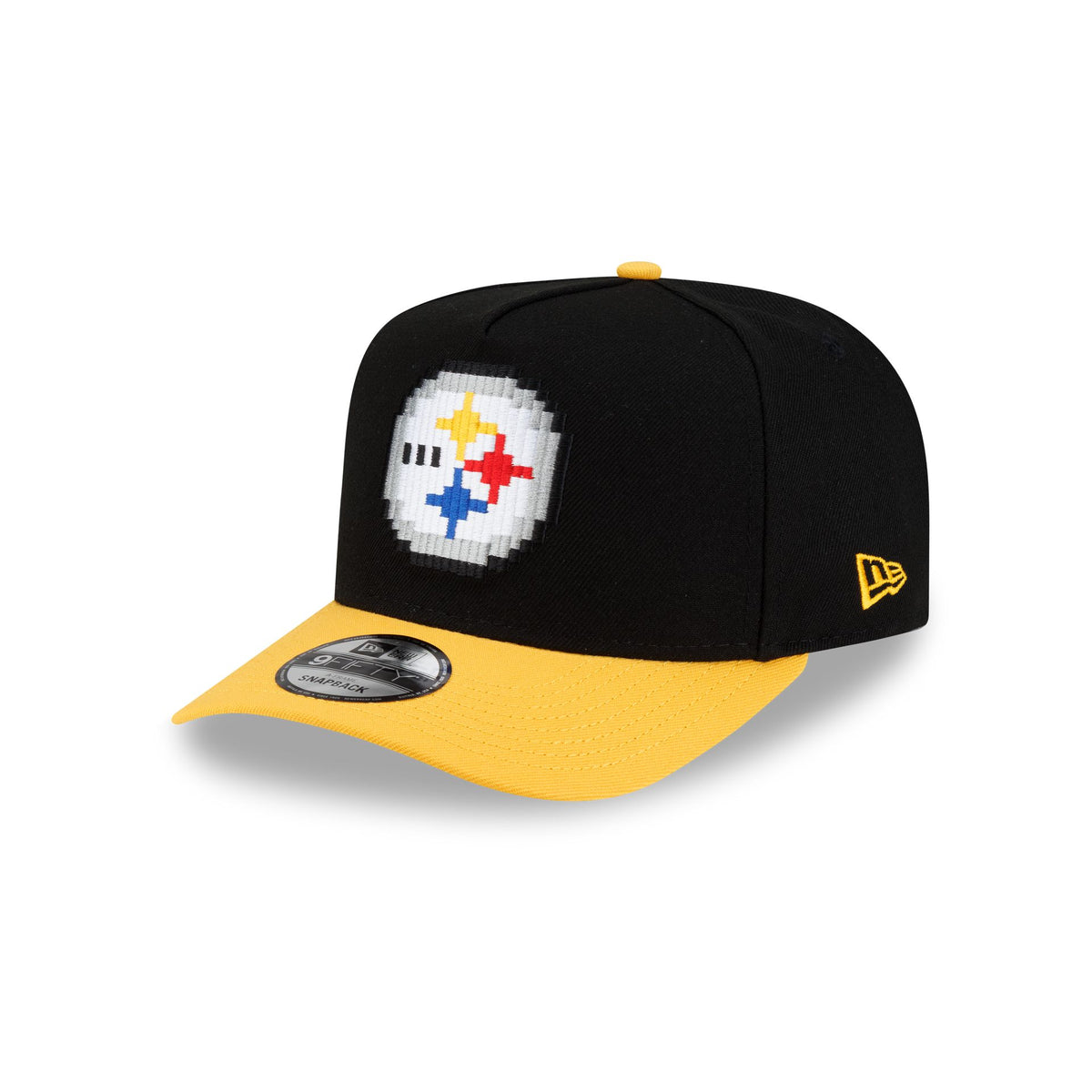Pittsburgh Steelers Pixel 9FIFTY A-Frame Snapback Hat