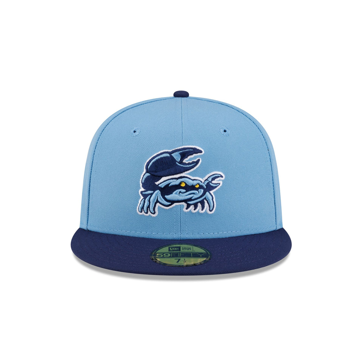Charlotte Stone Crabs Hometown Sky Blue 59FIFTY Fitted Hat