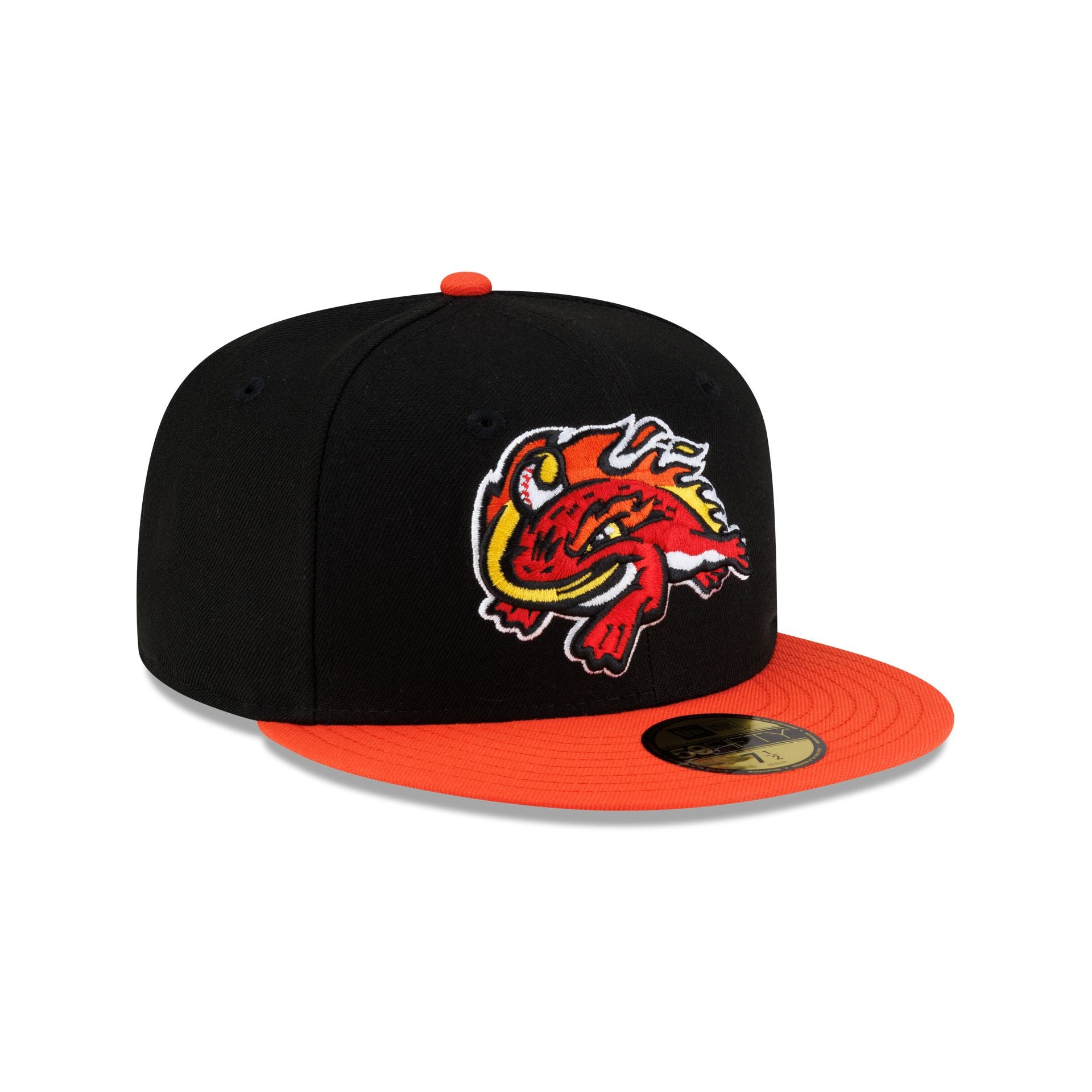 Florida Fire Frogs Hometown Black Orange 59FIFTY Fitted Hat