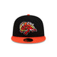 Florida Fire Frogs Hometown Black Orange 59FIFTY Fitted Hat