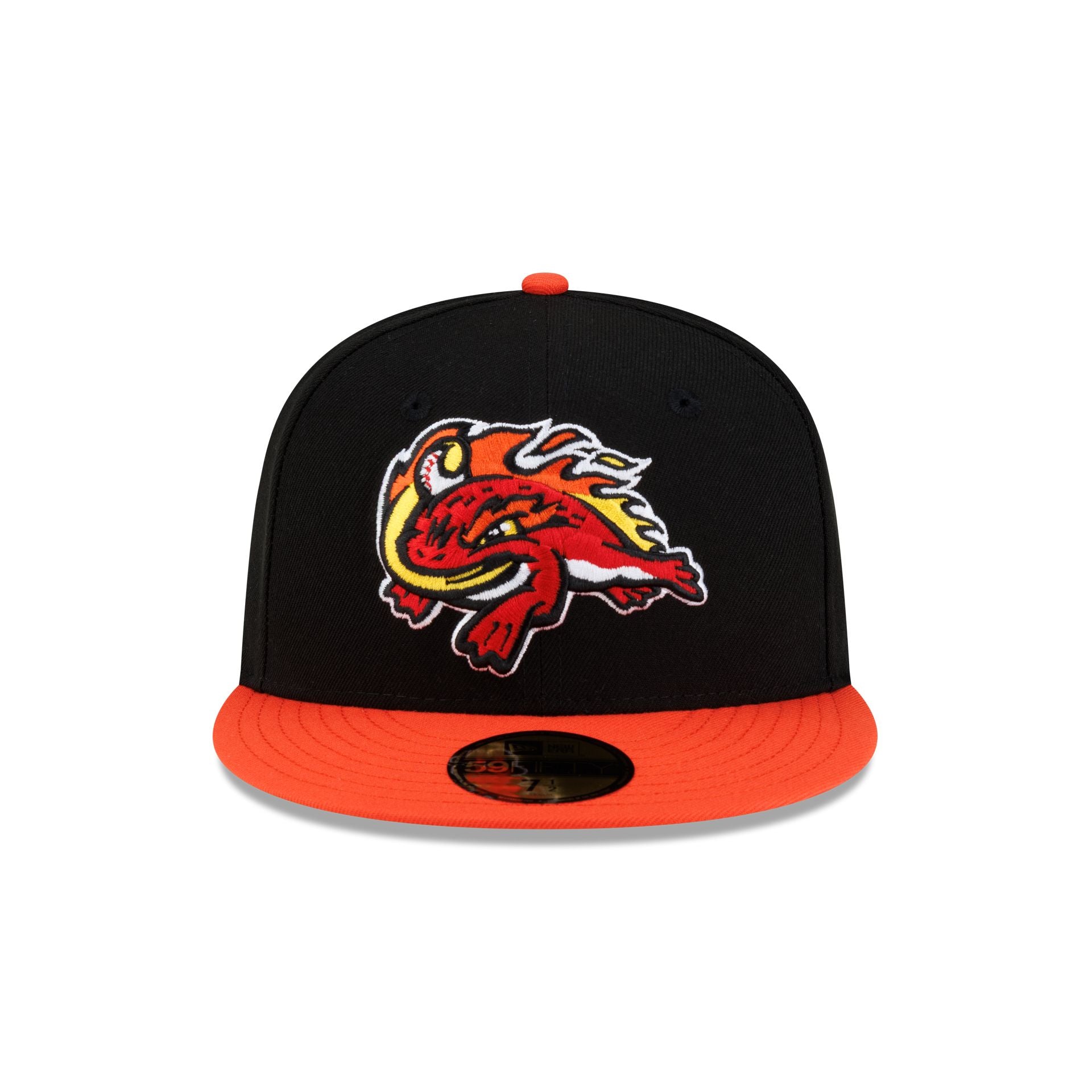 Florida Fire Frogs Hometown Black Orange 59FIFTY Fitted Hat