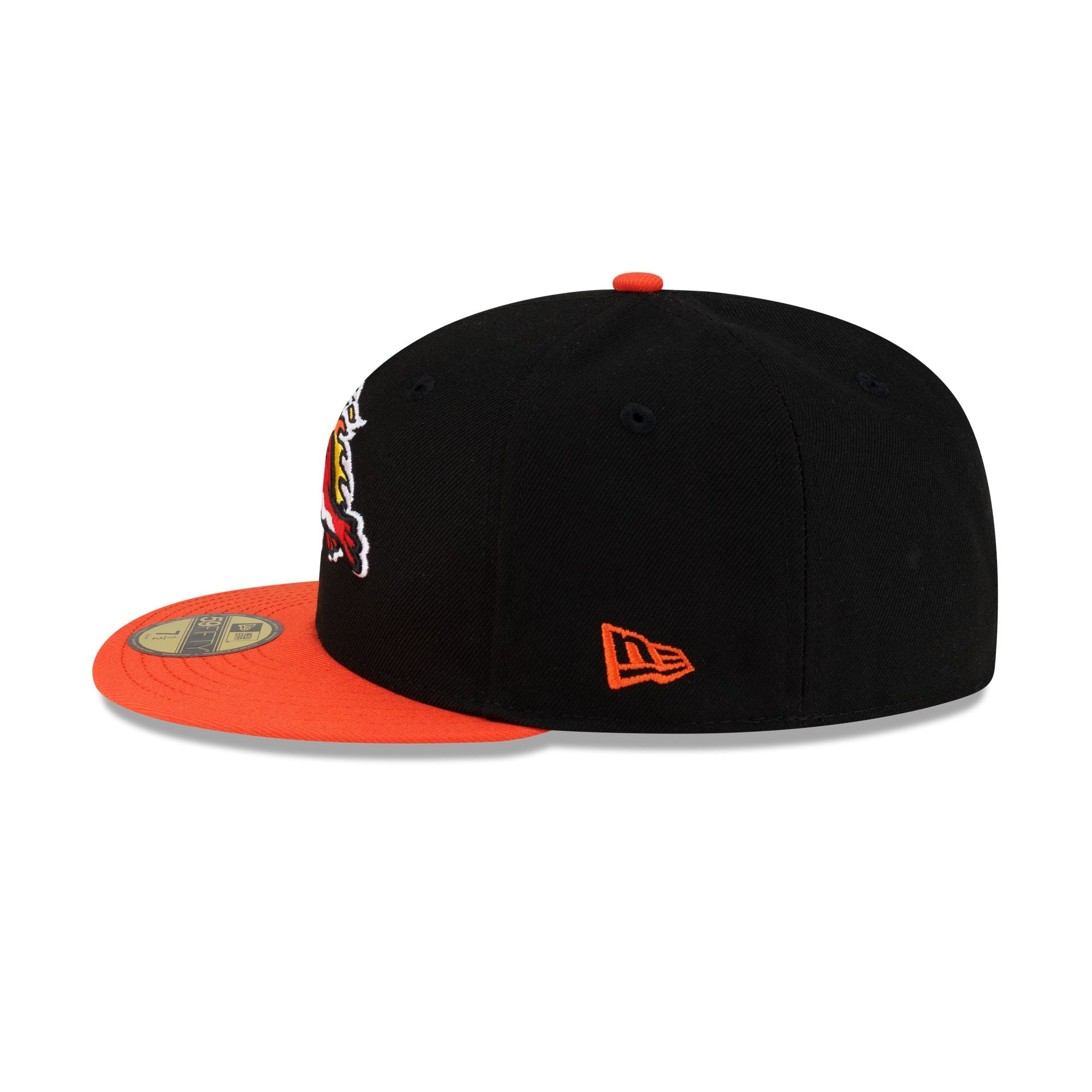 Florida Fire Frogs Hometown Black Orange 59FIFTY Fitted Hat – New