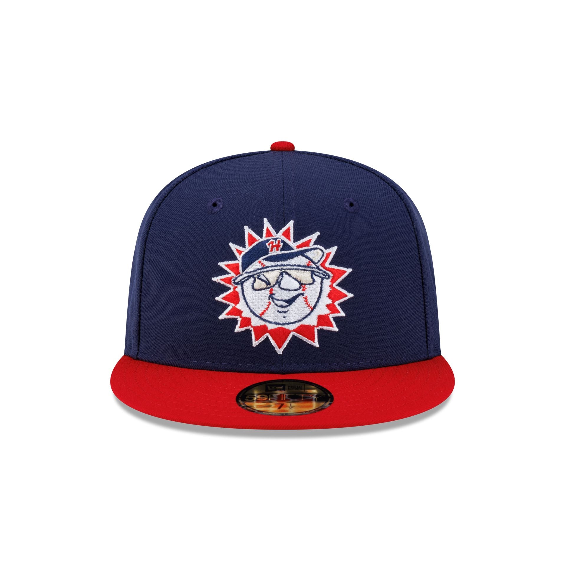 Hagerstown Suns Hometown Navy Red 59FIFTY Fitted Hat