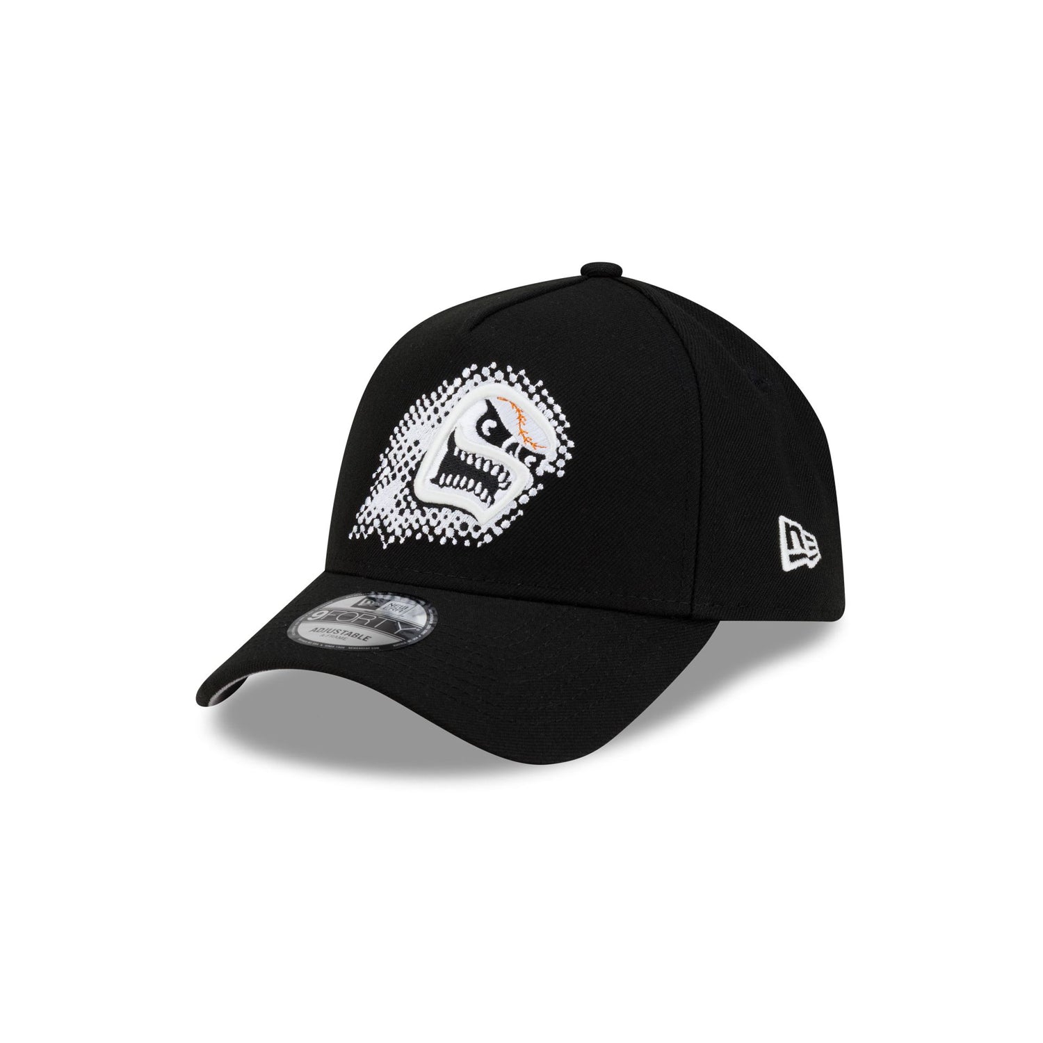 Casper Ghosts Hometown Black 9FORTY A-Frame Snapback Hat