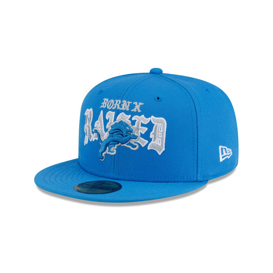 Born x Raised x Detroit Lions 59FIFTY Fitted Hat