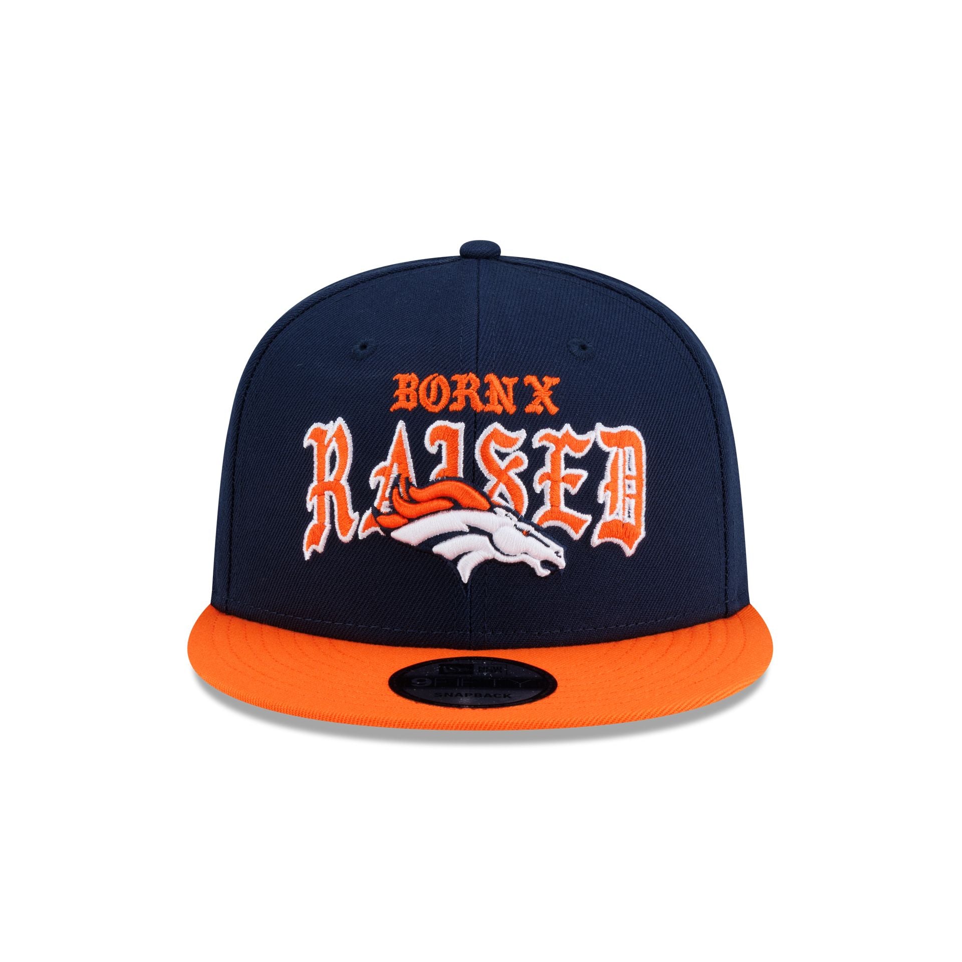 Born x Raised x Denver Broncos Two-Tone 9FIFTY Snapback Hat – New