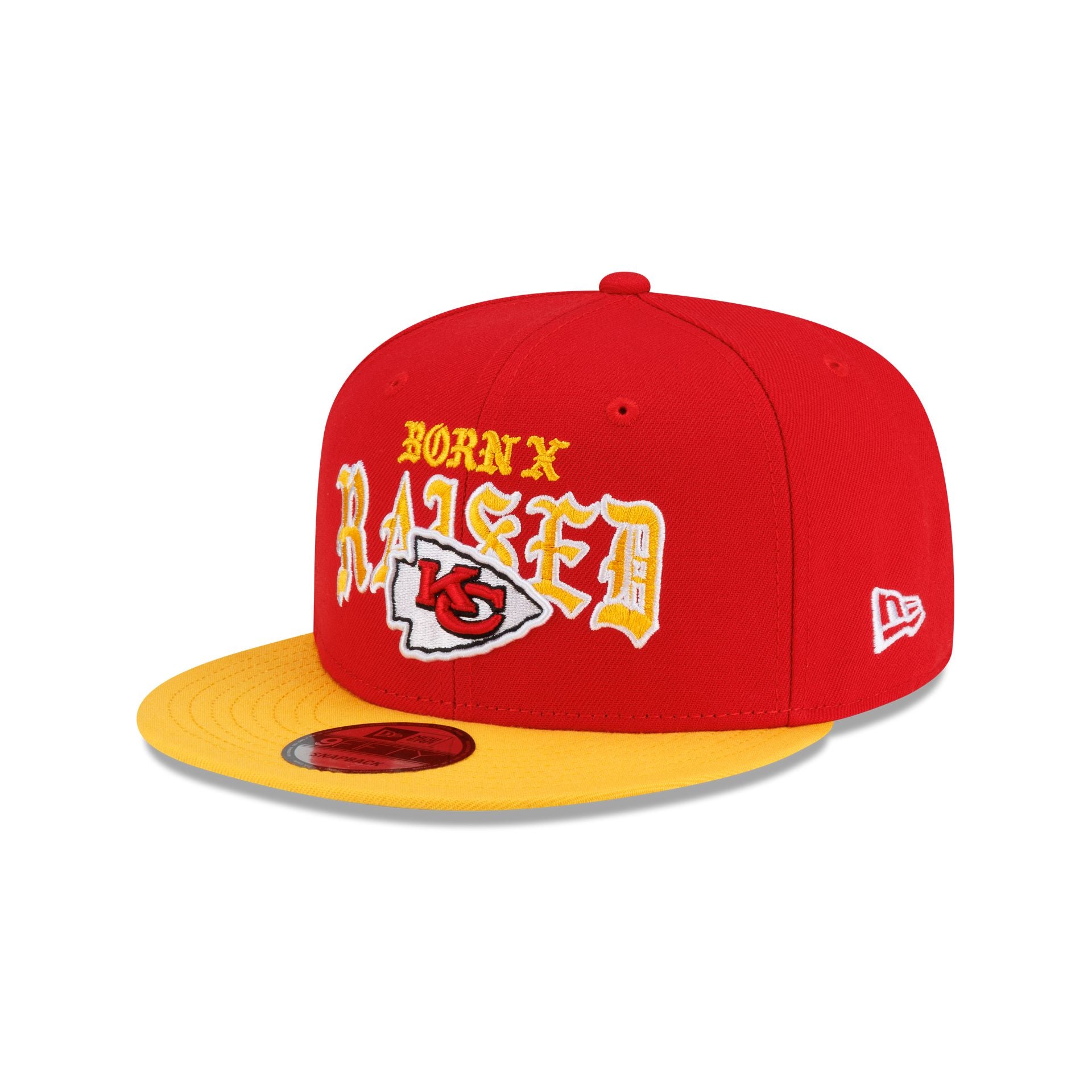Born x Raised x Kansas City Chiefs Two-Tone 9FIFTY Snapback Hat