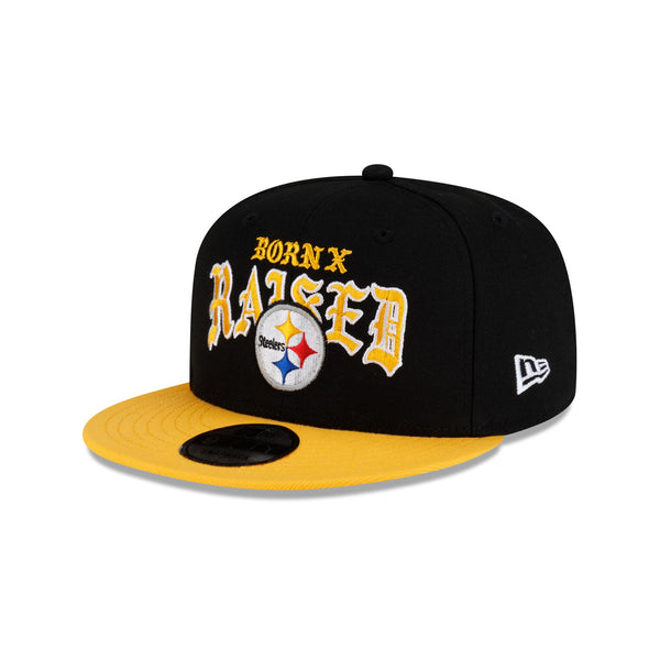 Born x Raised x Pittsburgh Steelers Two-Tone 9FIFTY Snapback Hat