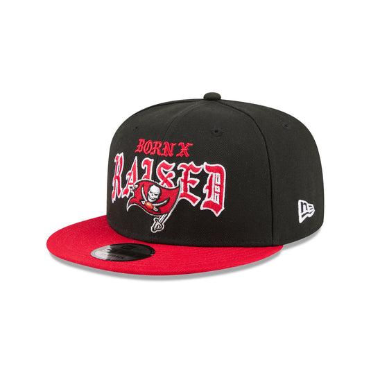 Born x Raised x Tampa Bay Buccaneers Two-Tone 9FIFTY Snapback Hat