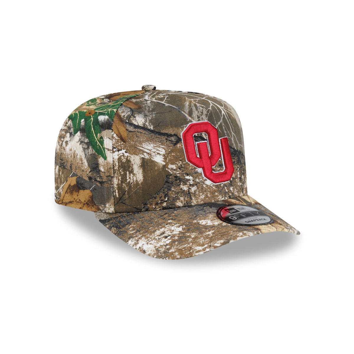 Oklahoma Sooners Realtree 9FIFTY A-Frame Snapback Hat