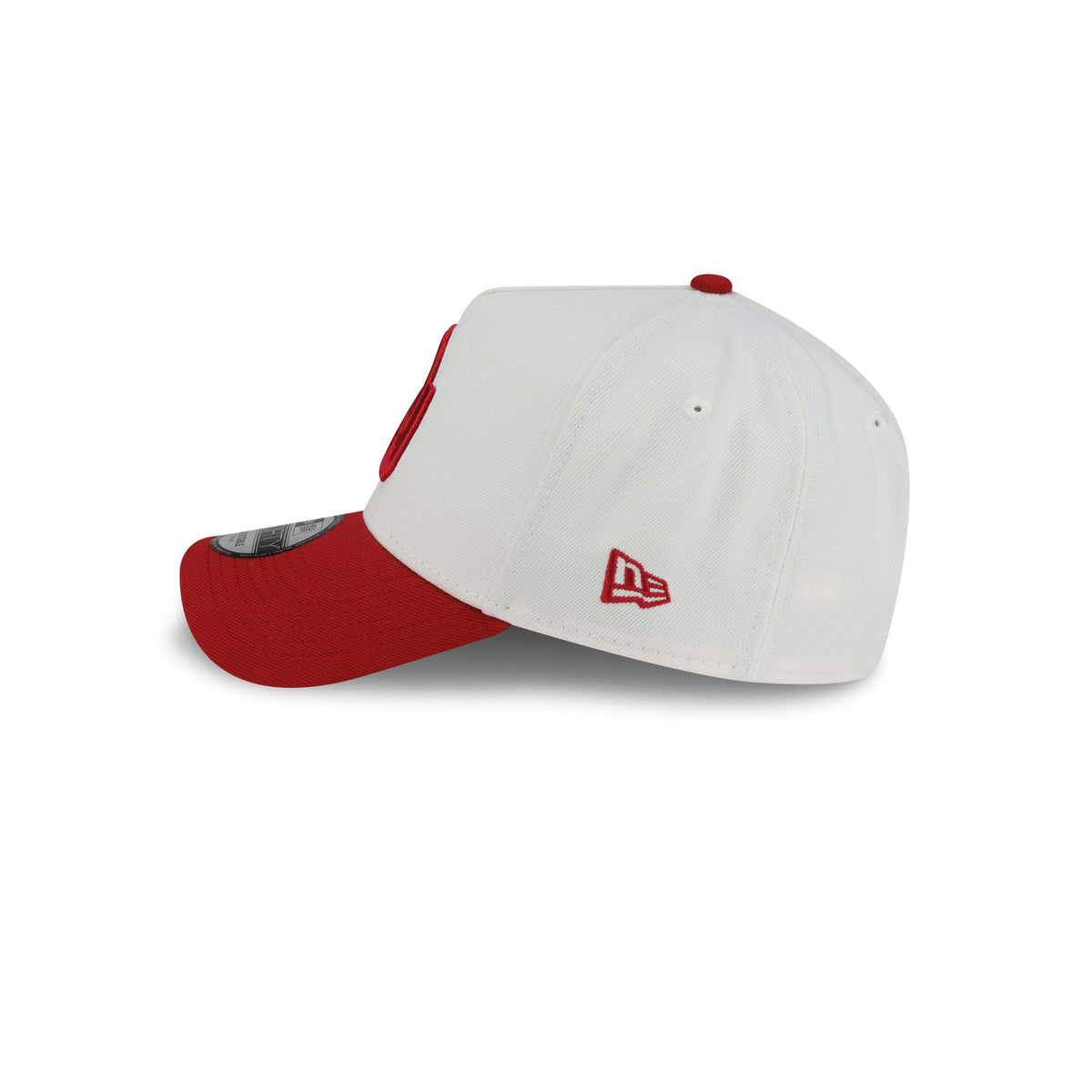 Oklahoma Sooners Chrome Red 9FORTY A-Frame Snapback Hat