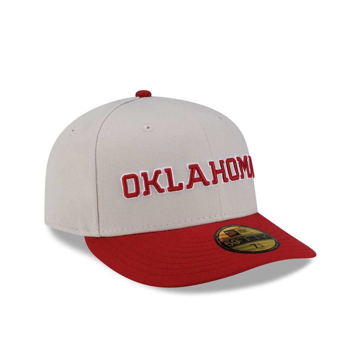 Oklahoma Sooners Stone 59FIFTY Fitted Hat