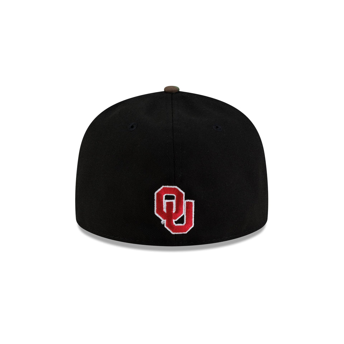 Oklahoma Sooners Black Woodland 59FIFTY Fitted Hat